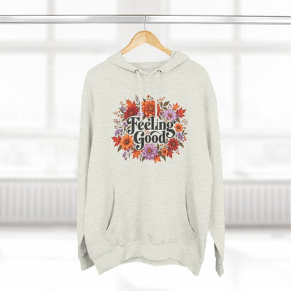 Feeling Good floral fall hoodie, view 18