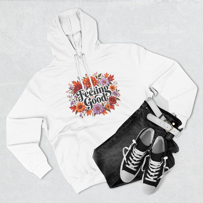 Feeling Good floral fall hoodie, view 10