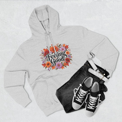 Feeling Good floral fall hoodie, view 7