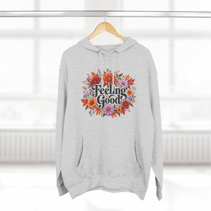 Feeling Good floral fall hoodie, view 8