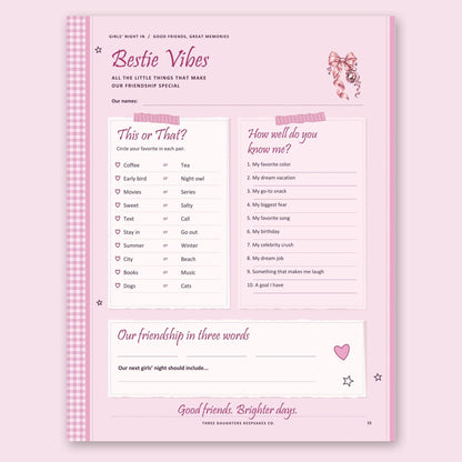 Bestie vibes this-or-that quiz page for best friends