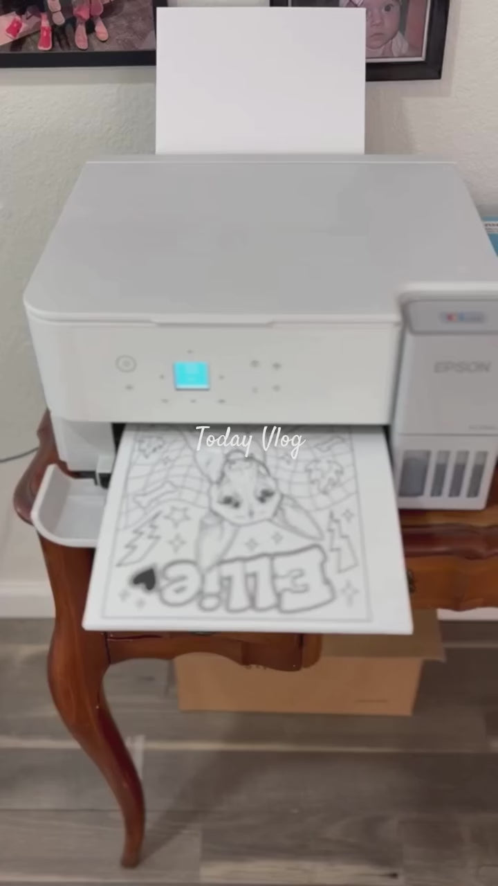Personalized Photo Coloring Book Gift Box