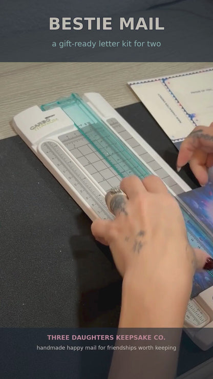 Bestie Mail — Personalized Space-Themed BFF Pen Pal Gift Box